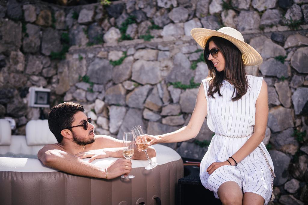 Sea View Villa In Ravello With Lemon Pergola, Gardens And Jacuzzi - Ideal For Elopements Exteriér fotografie