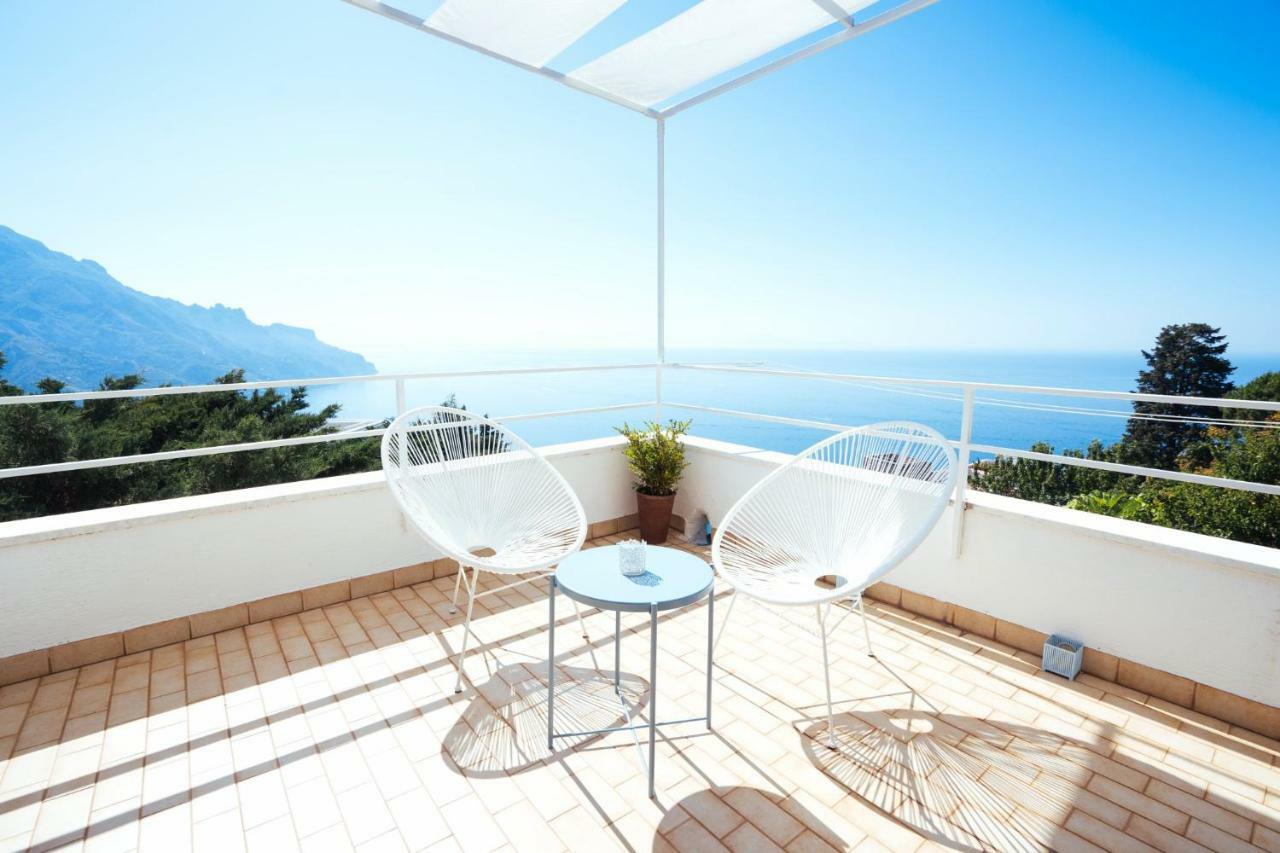 Sea View Villa In Ravello With Lemon Pergola, Gardens And Jacuzzi - Ideal For Elopements Exteriér fotografie